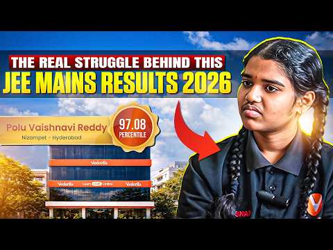 Polu V Reddy Got 97.08%ile Know How VLC Helped Her | Vedantu JEE English