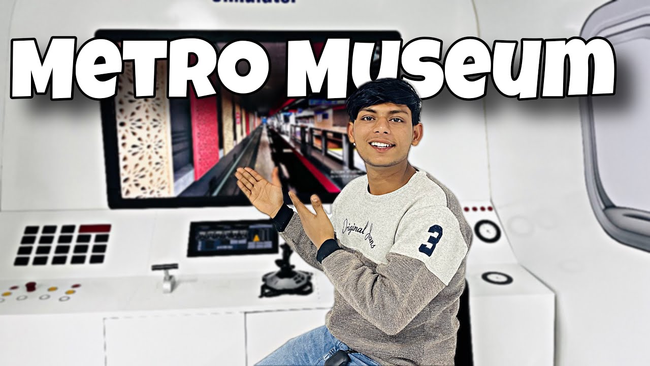 Metro Driving Experience || Delhi metro Museum - YouTube