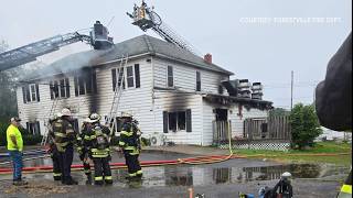 Firefighter hurt battling blaze at White Village restaurant