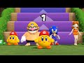 Step It Up Series 7 Wins Battle - Kirby vs Wario vs SOnic vs Daisy play Mario Party 9
