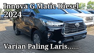 Toyota Kijang Innova Reborn 2.4 G Automatic Diesel 2024 | Black | Exterior - Interior
