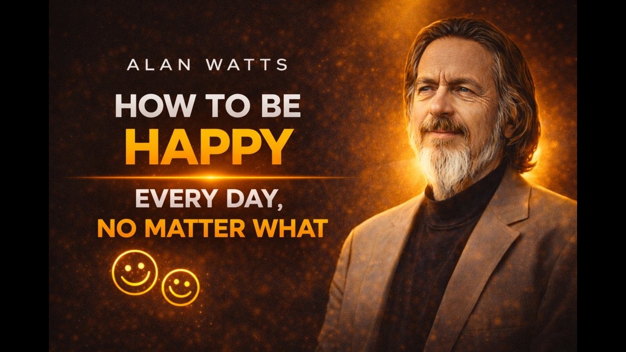 How to Be Happy Every Day, No Matter What | Alan Watts
