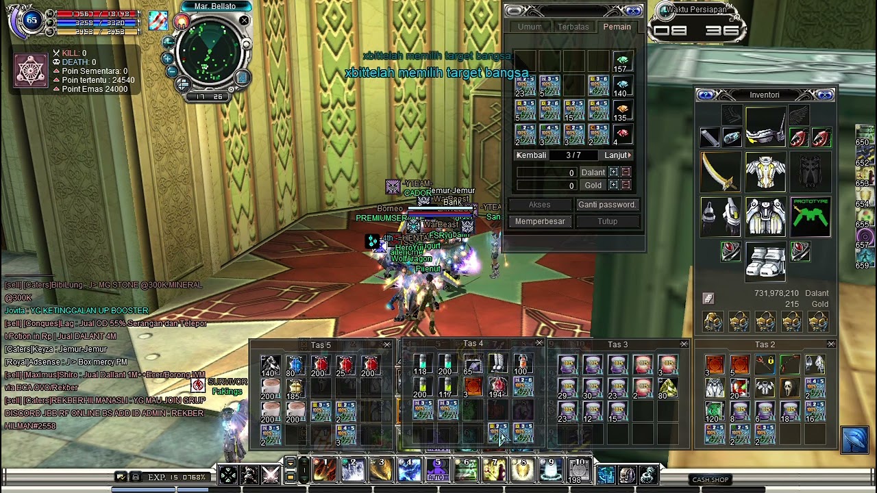 RF Online Remastered (PVP) - Buka Mercy Box Medium Dari Event Beacon