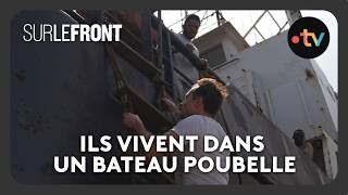 Un cargo poubelle français retrouvé abandonné au large du Sénégal - Sur le front avec Hugo Clément