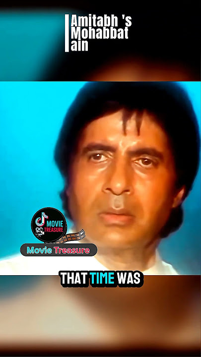Amitabh In Mohabbatain #bollywood