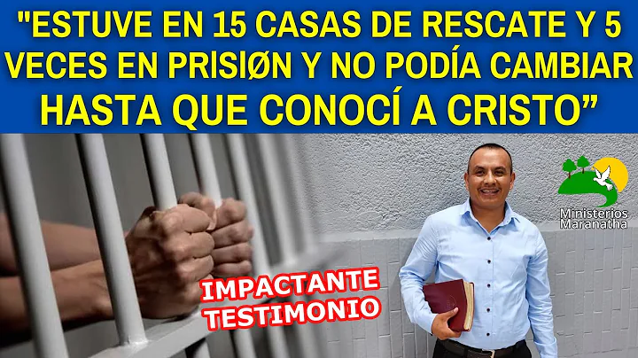 "ESTUVE EN 15 CASAS DE RESCATE Y 5 VECES EN PRlSlN...