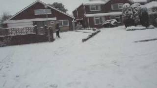 Fat George Falling Over