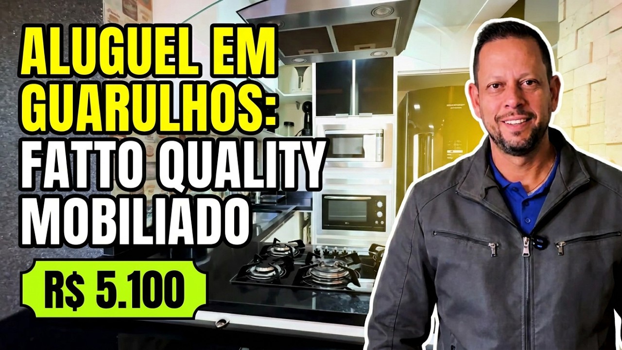 ALUGUEL EM GUARULHOS: FATTO QUALITY MOBILIADO