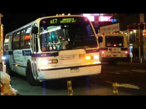 MTA NYCT Bus: 1999 OBI Orion V Q12 #6027 & 1998 No...