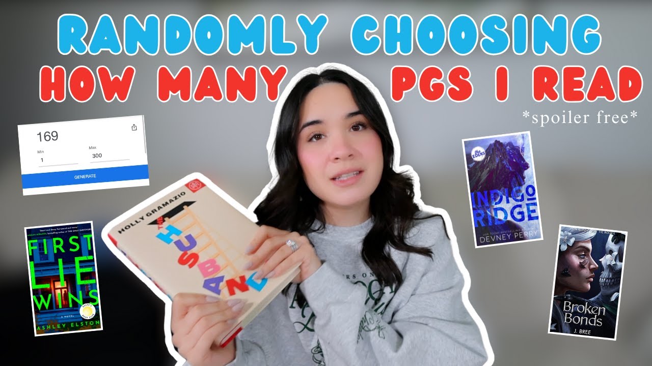 Random Pages To Read RANDOM NUMBER GENERATOR CHOOSES HOW MANY PAGES I READ FOR A WEEK ๐ ...