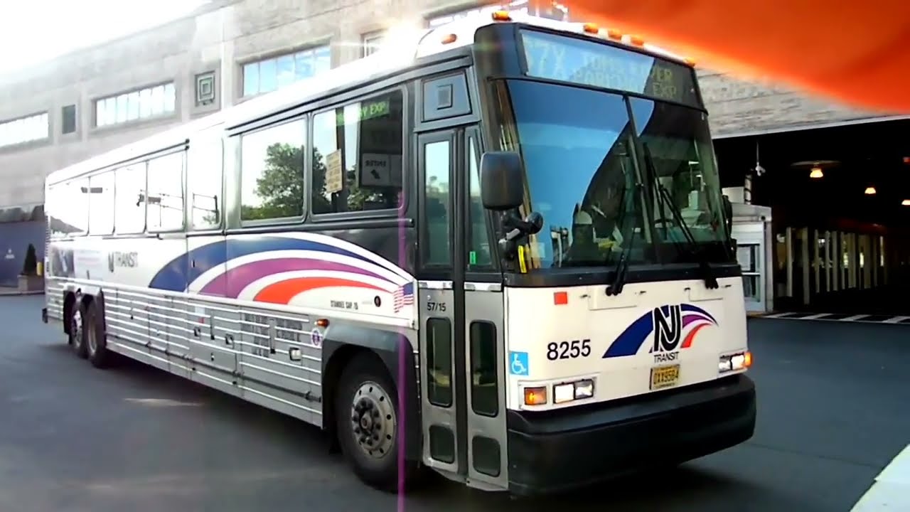 New Jersey Transit: Bus Observations at Newark Penn Station - YouTube