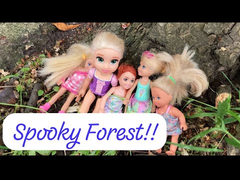 Barbies Spooky Forest Adventure - Strange Noises- Part One!