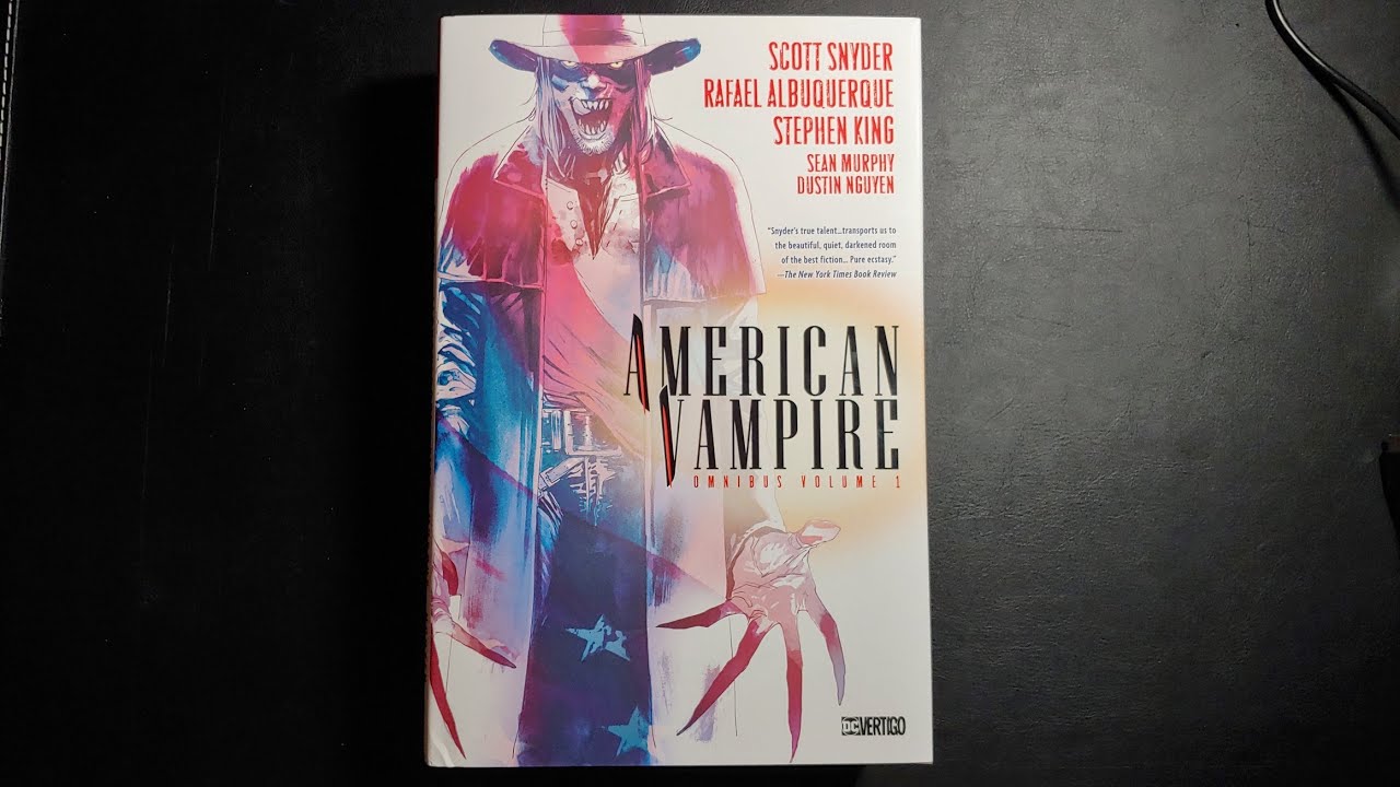 American Vampire Omnibus Vol 1 Overview Youtube