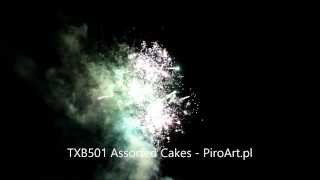 Wyrzutnia Triplex TXB501 Assorted Cakes dostępna w sklepie internetowym PiroArt.eu !! Zapraszamy!!
