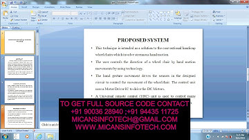 Accelerometer based Gesture Controlled Wheelchair