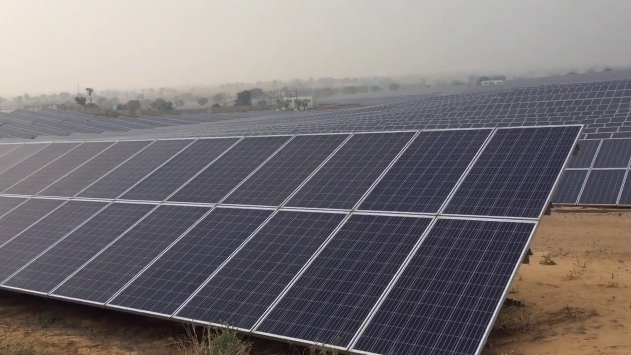 Solar Power Plant Tour Haryana YouTube