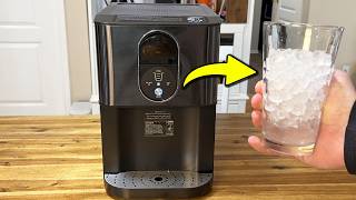 Kismile Nugget Ice Maker Review | Soft Chewable Pebble Ice