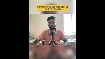 Polygon rolls out hard fork to address finality #polygon #hardfork #finality  #crypto #cryptonews