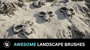 Create EPIC Terrains with AWESOME Landscape Brushes for Unreal Engine 5 (Blederkit in UE5)