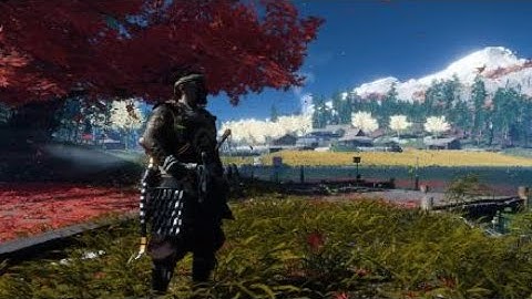 Ghost of Tsushima - Sound of the Blowing Wind and Tranquil Music - Ambient Sounds