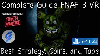 FNAF Help Wanted PS4 Complete Guide FNAF 3