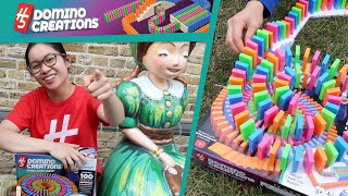 Lily Hevesh Talks Dominoes All Over London! | Dominoes | Games for Kids