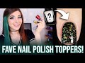 My Favorite Nail Polish Toppers! (Holo, Glitter, Iridescent, & Flakie!) || KELLI MARISSA