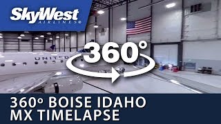 Behind the Scenes of our BOI Hangar - 360° Timelapse
