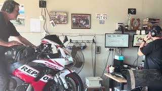 Some dyno tuning and ECU flush done on the Blade