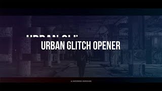 Urban Glitch Opener Premiere Pro Templates