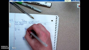 finding equivalent fractions using an area model