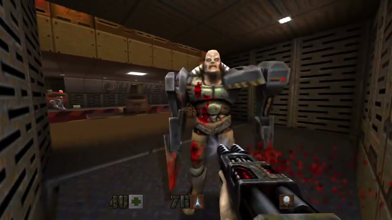 Playthrough Quake 2 Ground Zero #3/PS5. Difficulty Hard. FR no comments.
