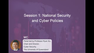 (1/4) The University of Queensland and BLUE Inc. (Tokyo) Cyber Security Workshop