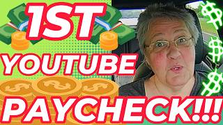 FINALLY MONETIZED!!! 1ST YOUTUBE PAYCHECK!!! HOW MUCH WE MADE!!! #monetization #doordash #money