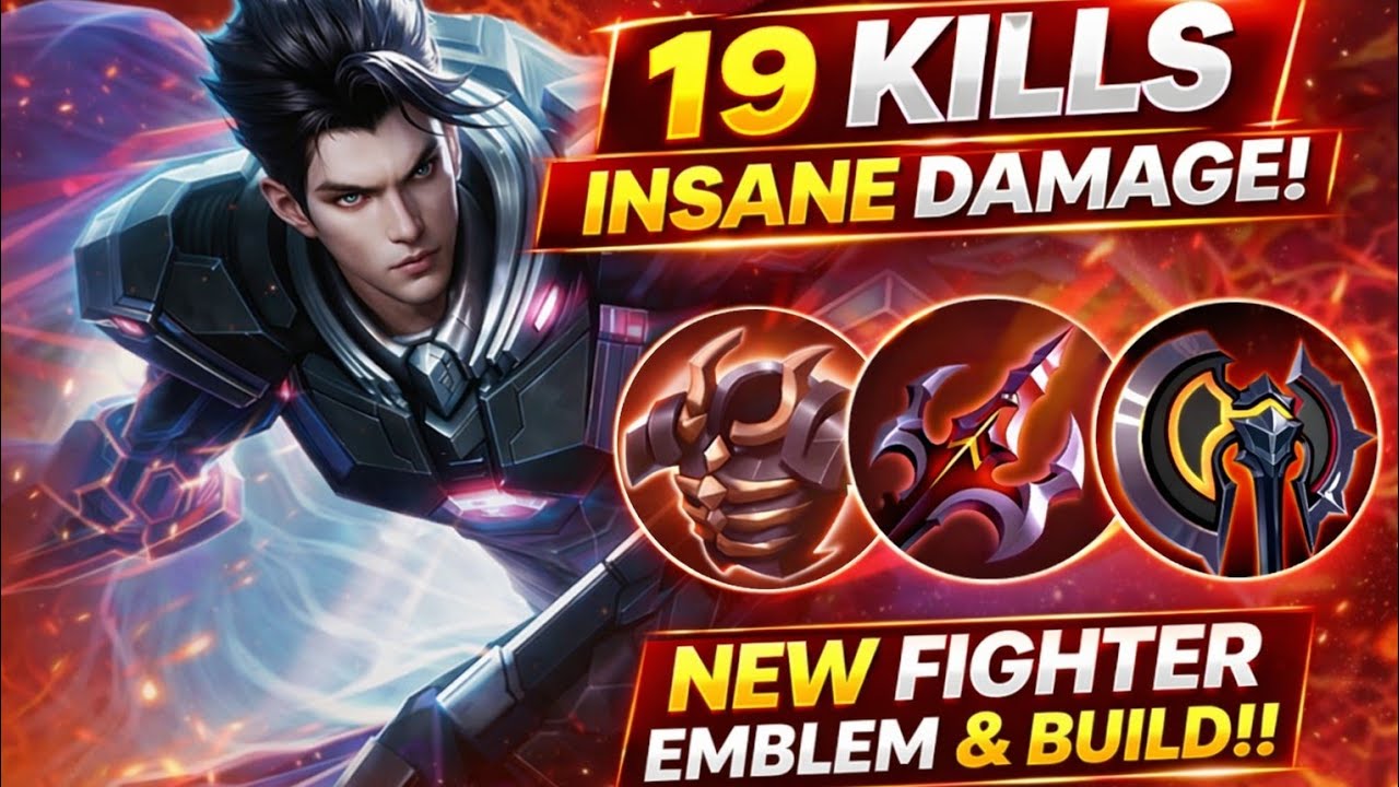 ALUCARD NEW Fighter Emblem is BROKEN 😱19 Kills INSANE Damage GAMEPLAY | Enemy Can't Stop My Alucard!