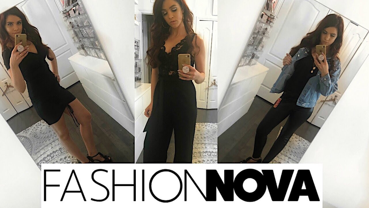 FASHION NOVA TRY ON HAUL & UNBOXING FALL OUTFIT IDEAS YouTube