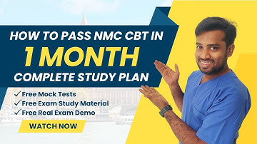 Pass NMC CBT in 30 Days | Full 1 Month Study Plan for Nurses #nmcexamtip #nmc2025