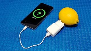 How To Generate Free Electricity From Lemon Charge Your Phone Simple Tips