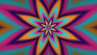 Kaleidoscope vaporwave tunnel 4k Visual Loop | Python + Taichi CUDA | 60 FPS