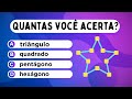 Desafio de Geometria Plana: Teste Seu Conhecimento com Este Quiz ⚡