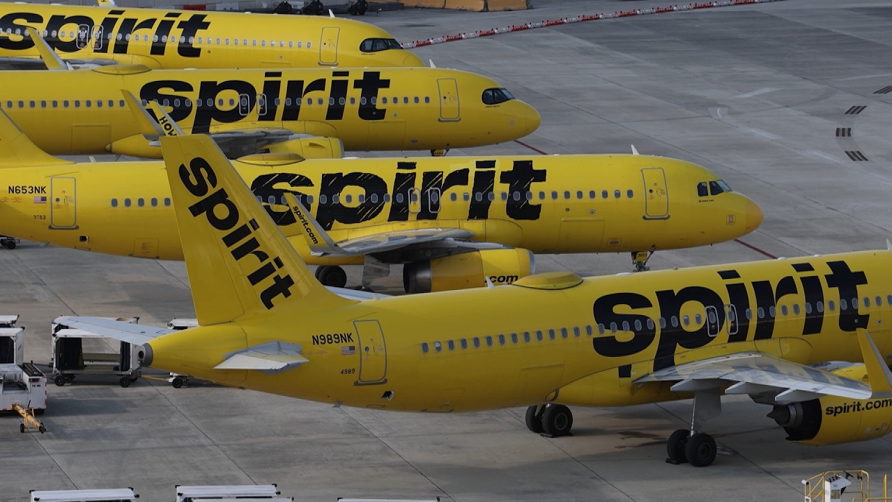 Spirit Airlines Cancels All Flights And Abruptly Ceases Operations