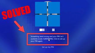 Solved: Something happened and your pin isn't available. Click to set up your Pin again | Windows 11