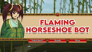 AQW Flaming Horseshoe Bot