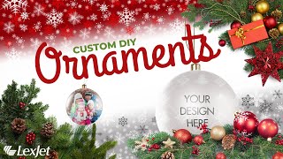 How to Sublimate Acrylic Ornaments: Create Personalized Gifts!