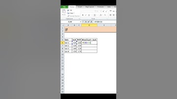IF Function - Excel Interview Question #excel #excelformula #interview #exceltips #job #viralvideo