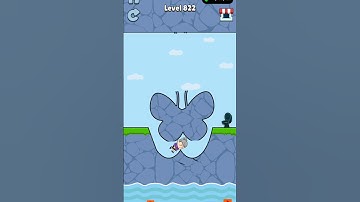 Slice Butterfly 🦋 Funny Game Level 🤣 #822 #shorts #shortsfeed #slicetosave #funny #gaming #viral