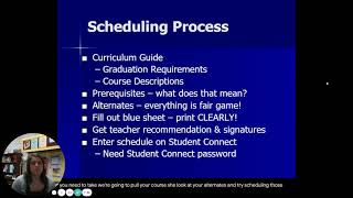 8th Grade Scheduling Presentation