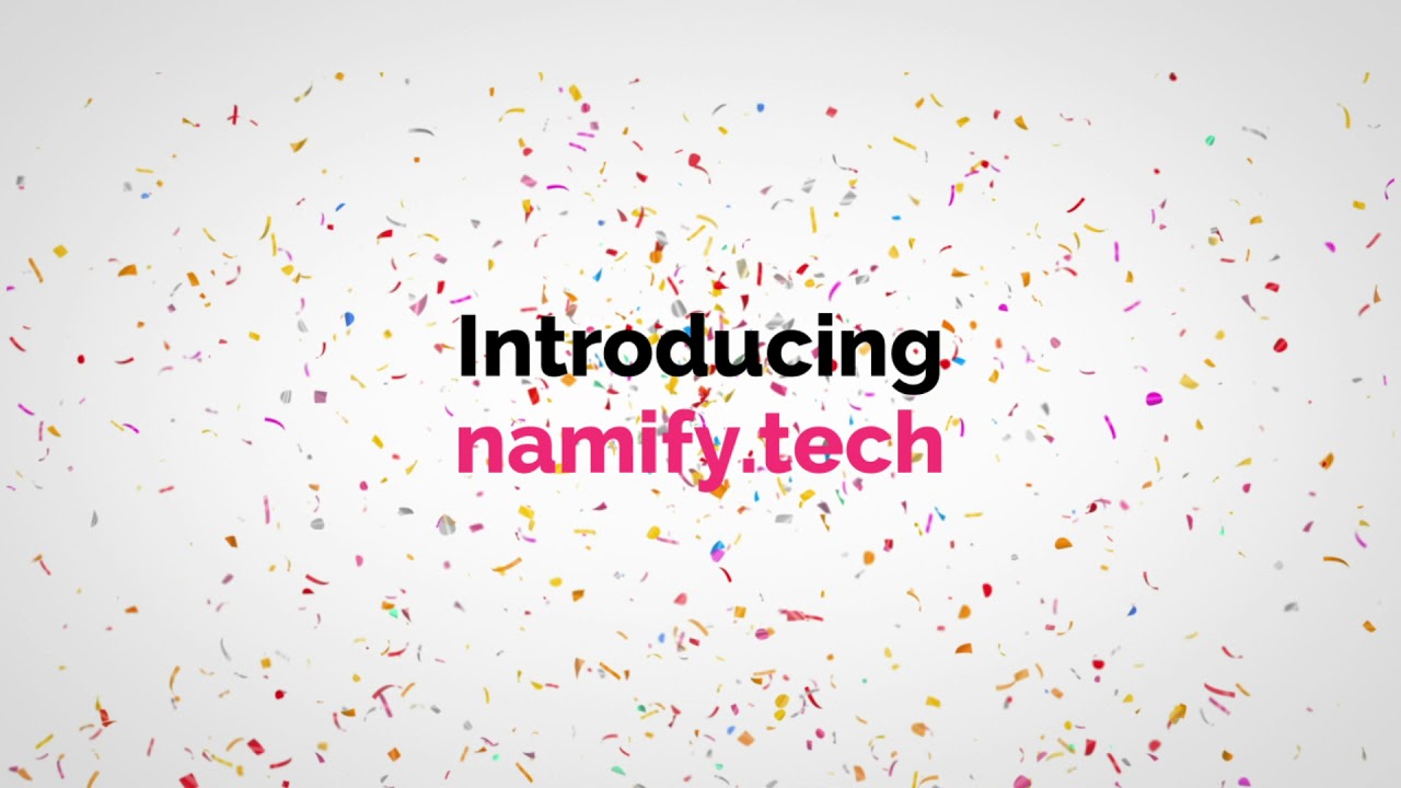 Namify.tech - The Best Business Name Generator in 2021 — video thumbnail