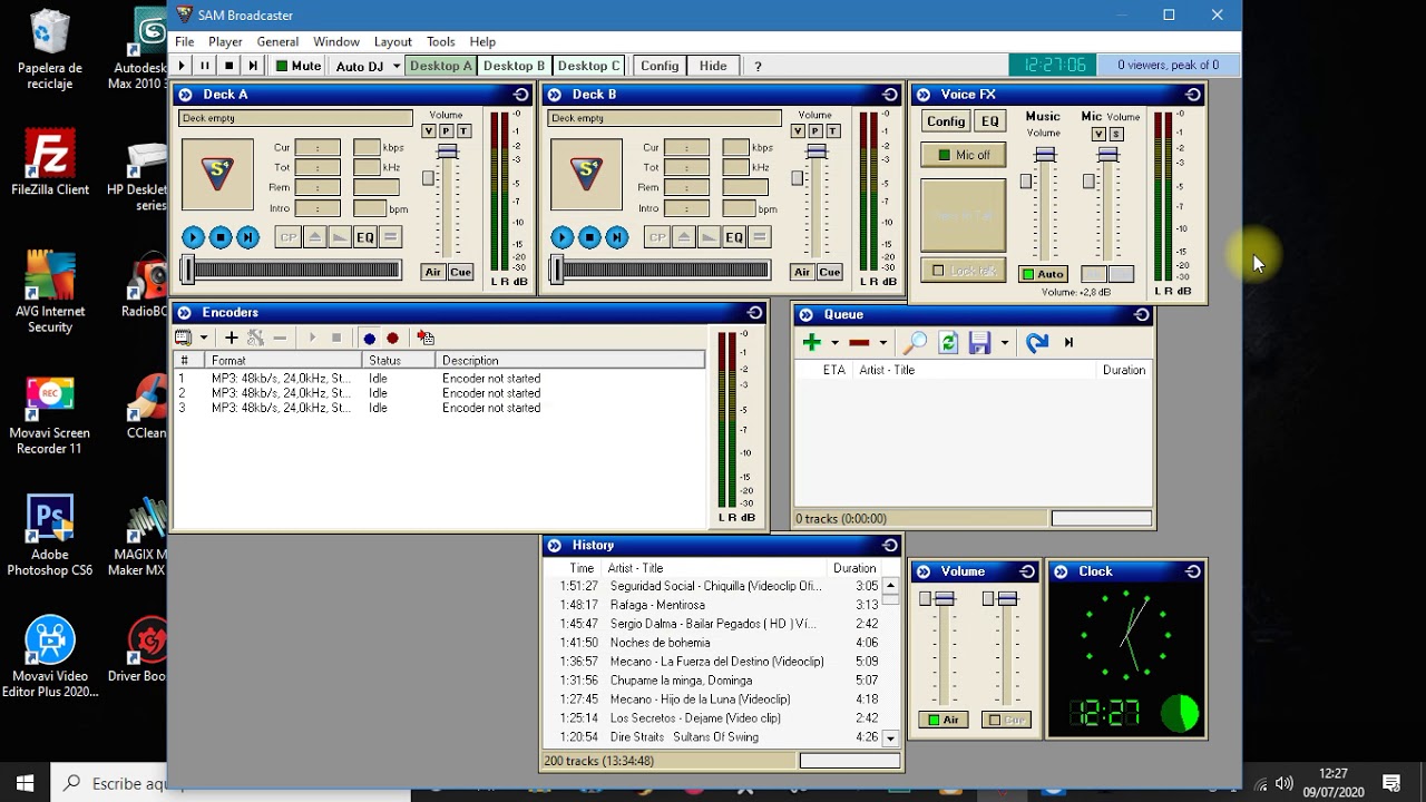 Configuracion Basica Sam Broadcaster - YouTube