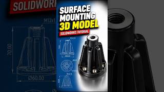164 Surface Mounting #solidworks @needful3d
